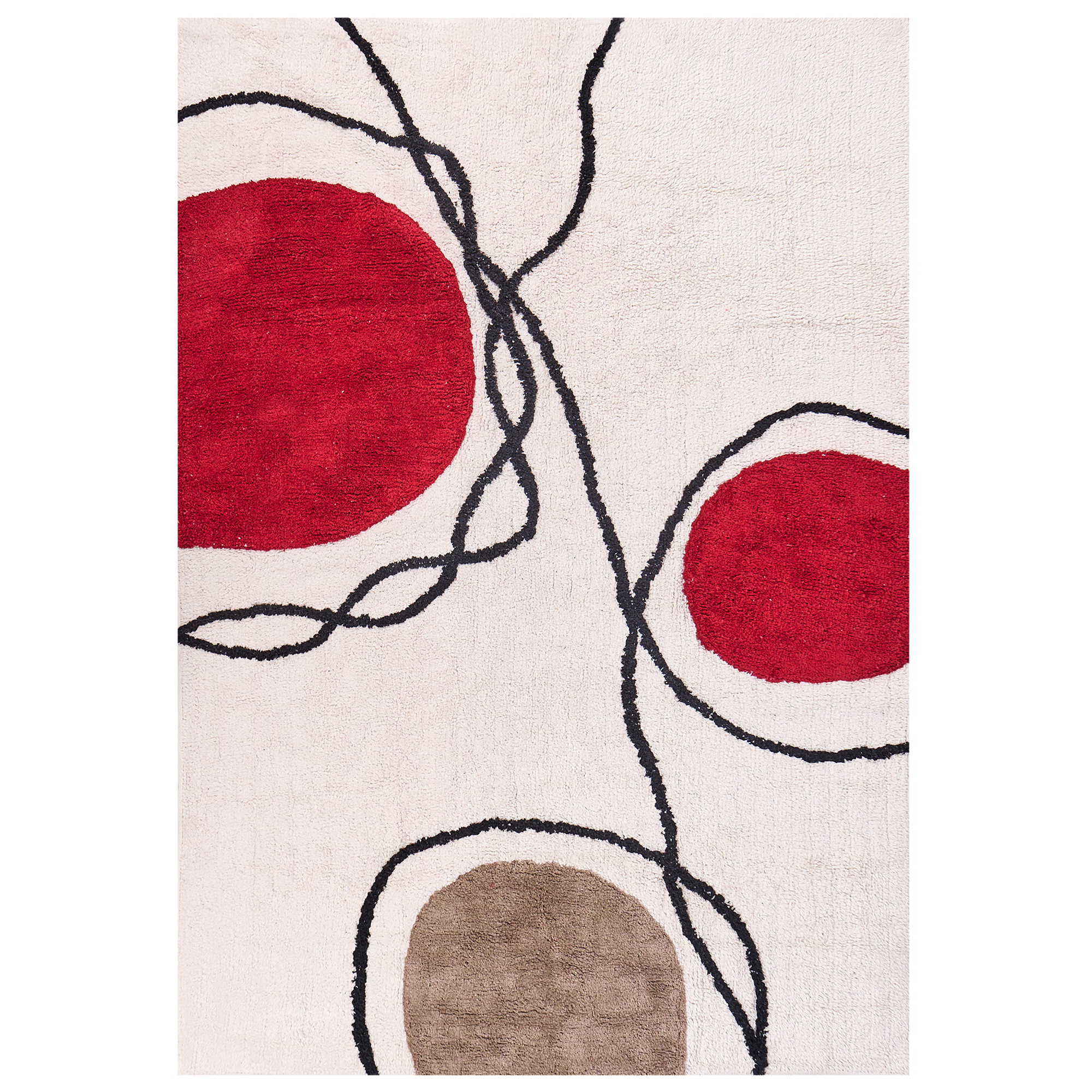 Matta BOLAT Beige 160 x 230 cm Bomull