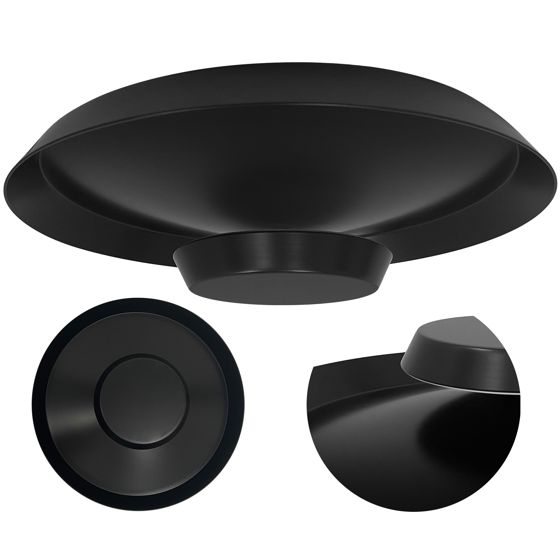 TOOLIGHT taklampa LED APP1461 40CM Svart 40x40x40cm