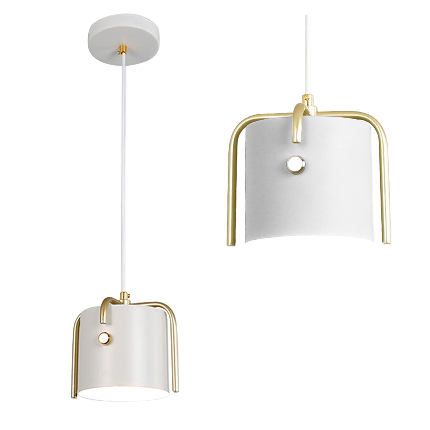 TOOLIGHT hängande taklampa APP935-1CP ELEGANT Vit 13x13x14cm