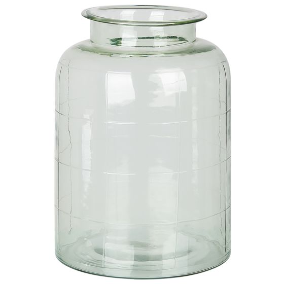 Blomvas VINDALOO 35 cm Glas Ljusgrön