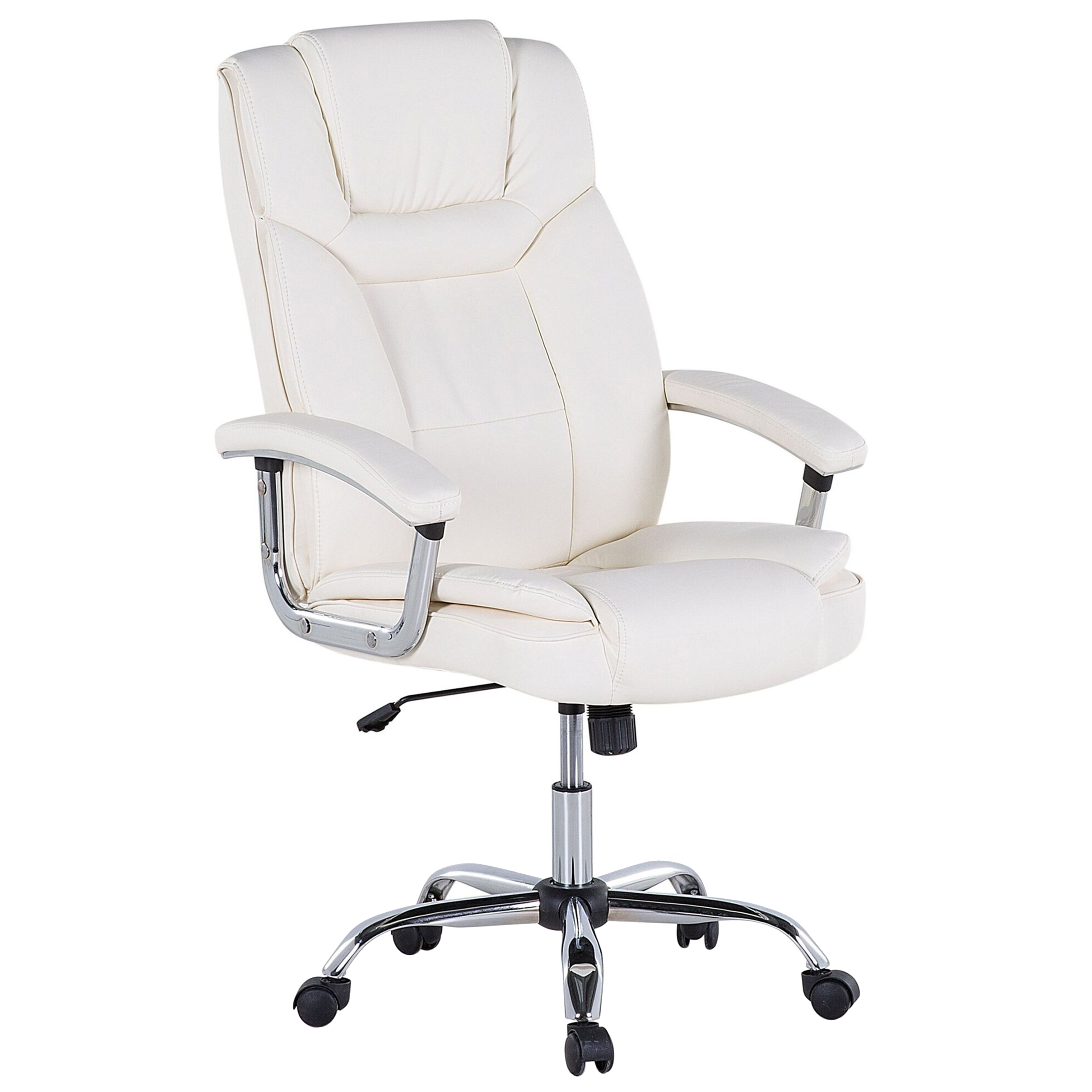 Kontorsfåtölj ADVANCE Konstläder Ljusbeige
