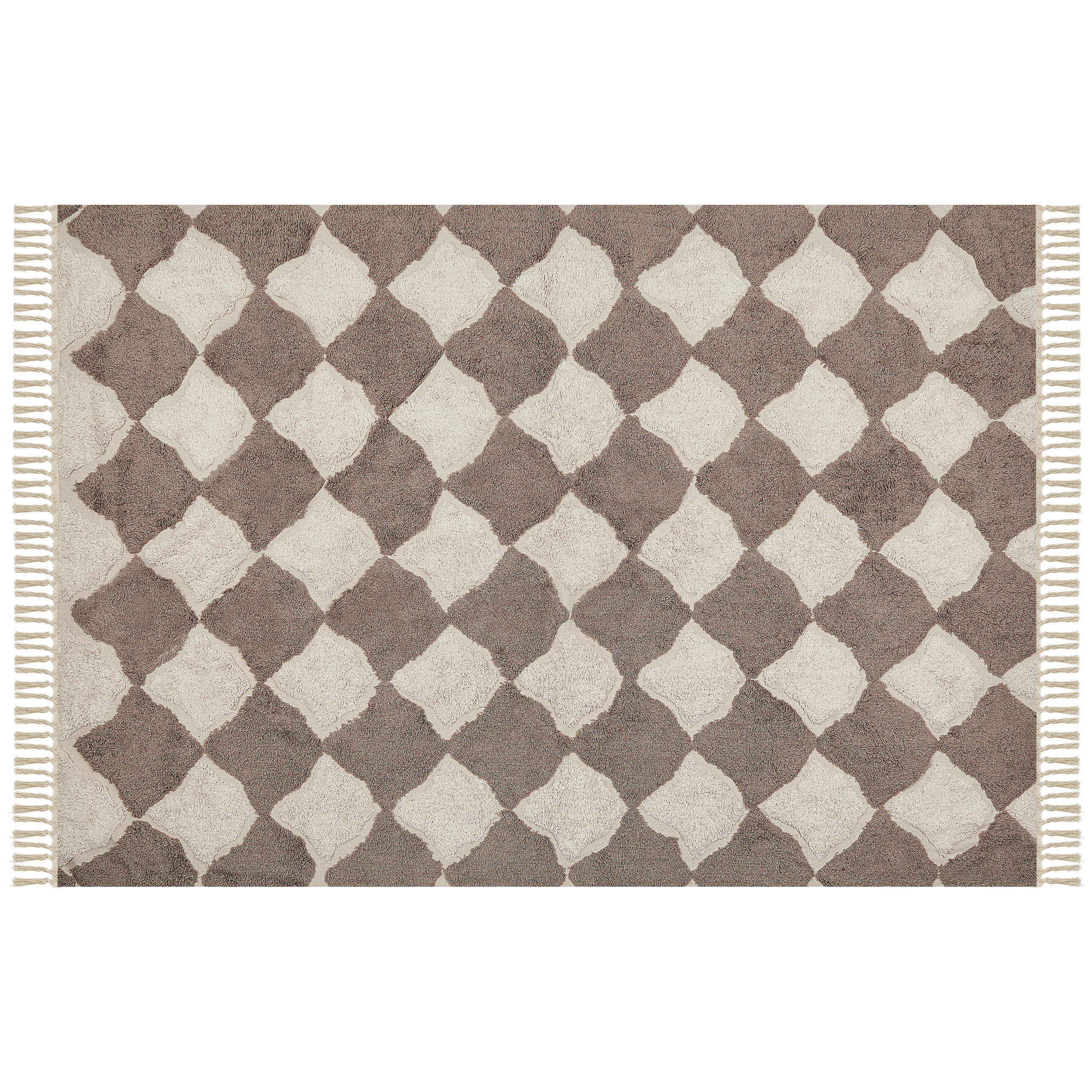 Matta SINOP Beige 160 x 230 cm Bomull