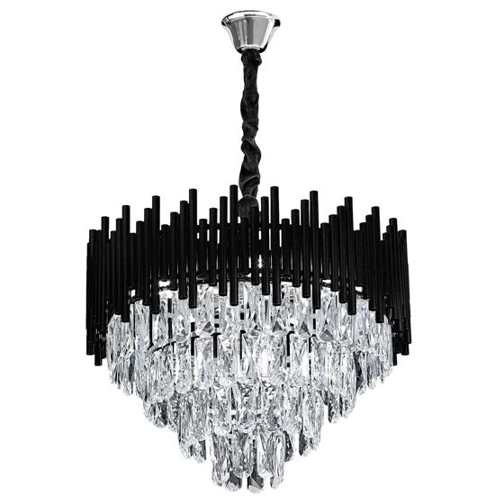 TOOLIGHT hängande taklampa G063-CP 50cm 50CM Svart 85x47x40cm