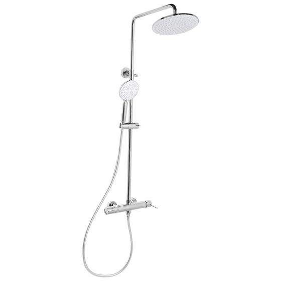 Duschblandare med regndusch PUYEHUE Silver