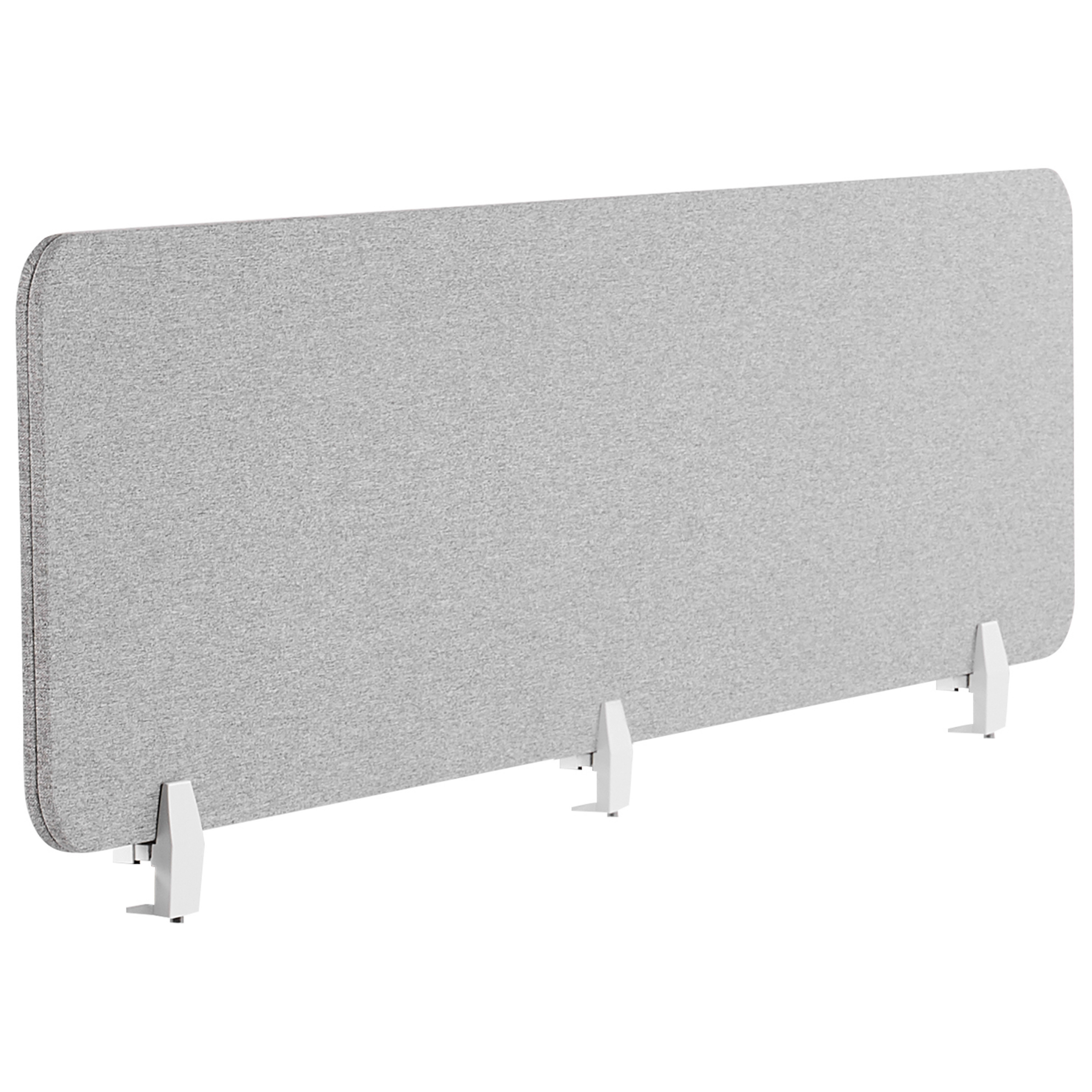 Skiljevägg för skrivbord WALLY 180 x 40 cm Ljusgrå