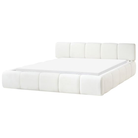 Säng med lamellram ORVILLE 180 x 200 cm Off-White