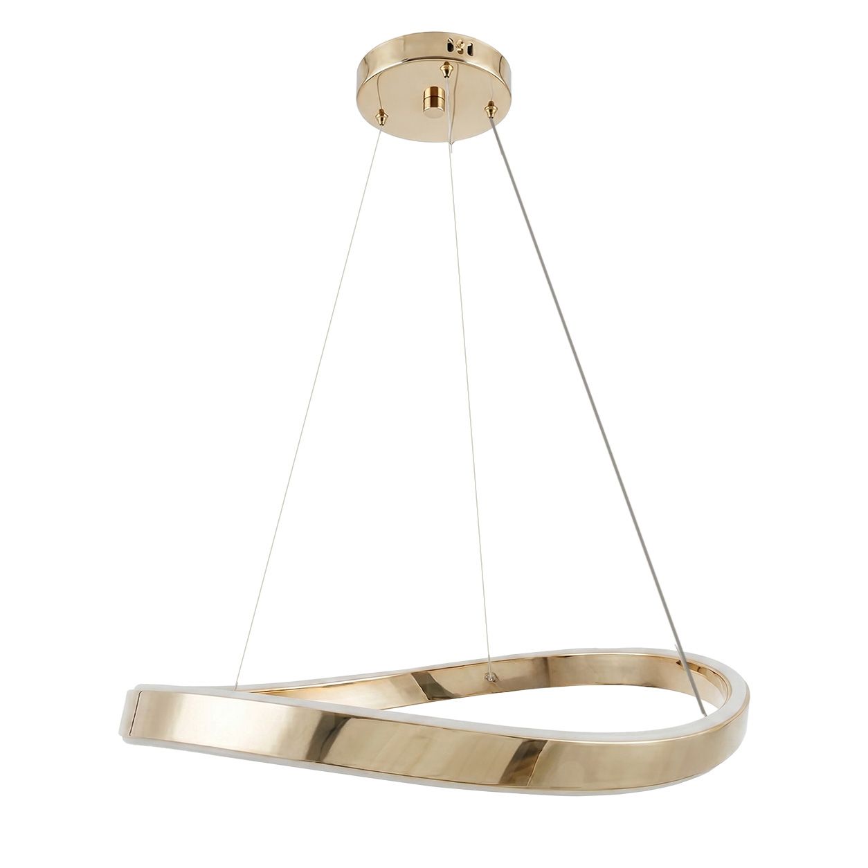 TOOLIGHT hängande taklampa SWE066-CP 60cm Guld 60x60x5cm