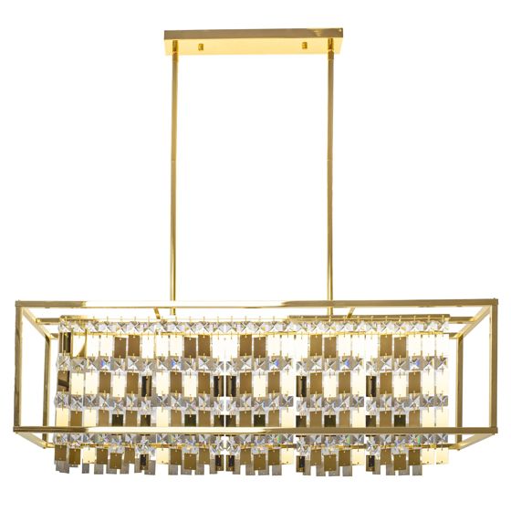 TOOLIGHT hängande taklampa APP1113-4CP Guld 28x85x86,5cm