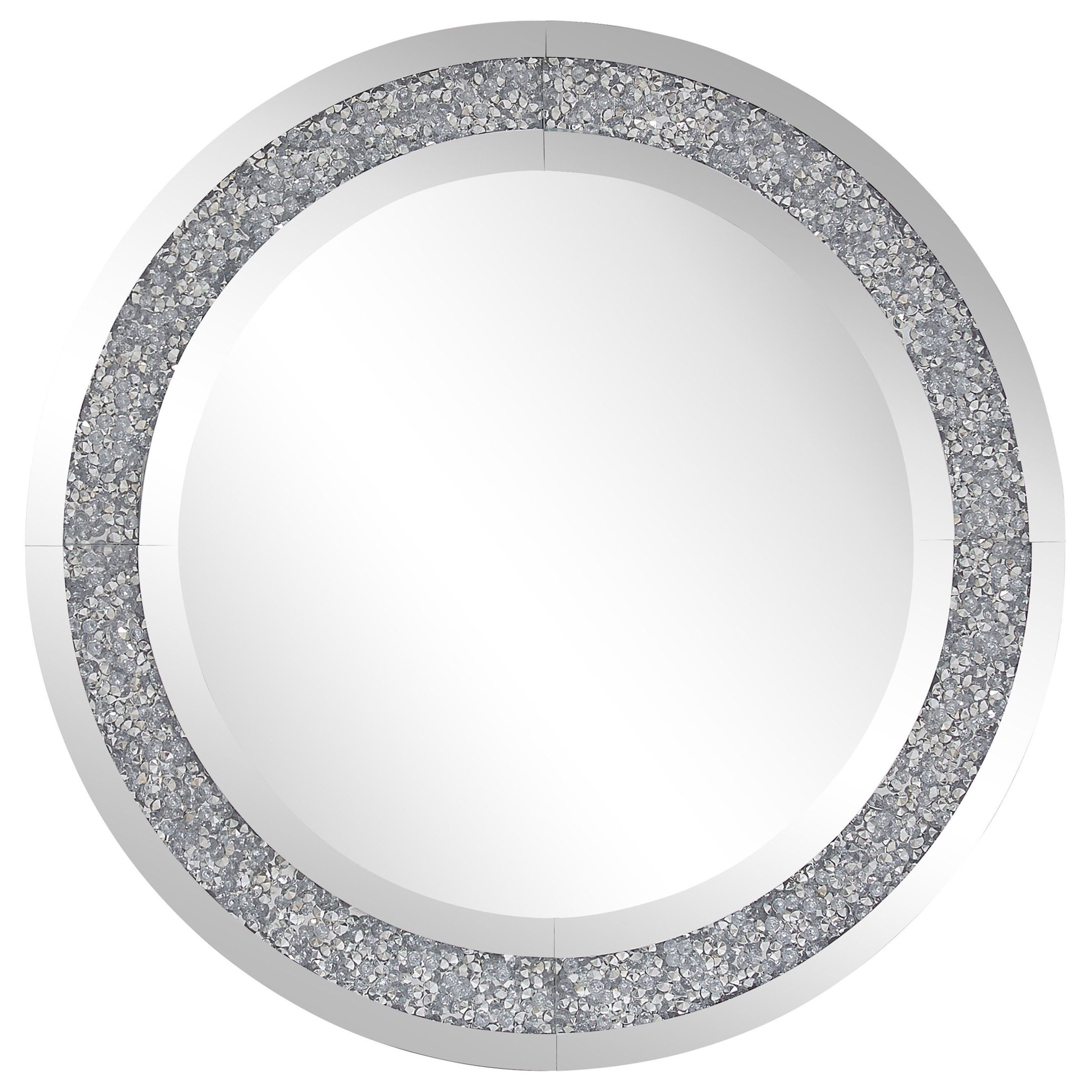 Väggspegel ERBRAY 70 cm 70 cm Silver