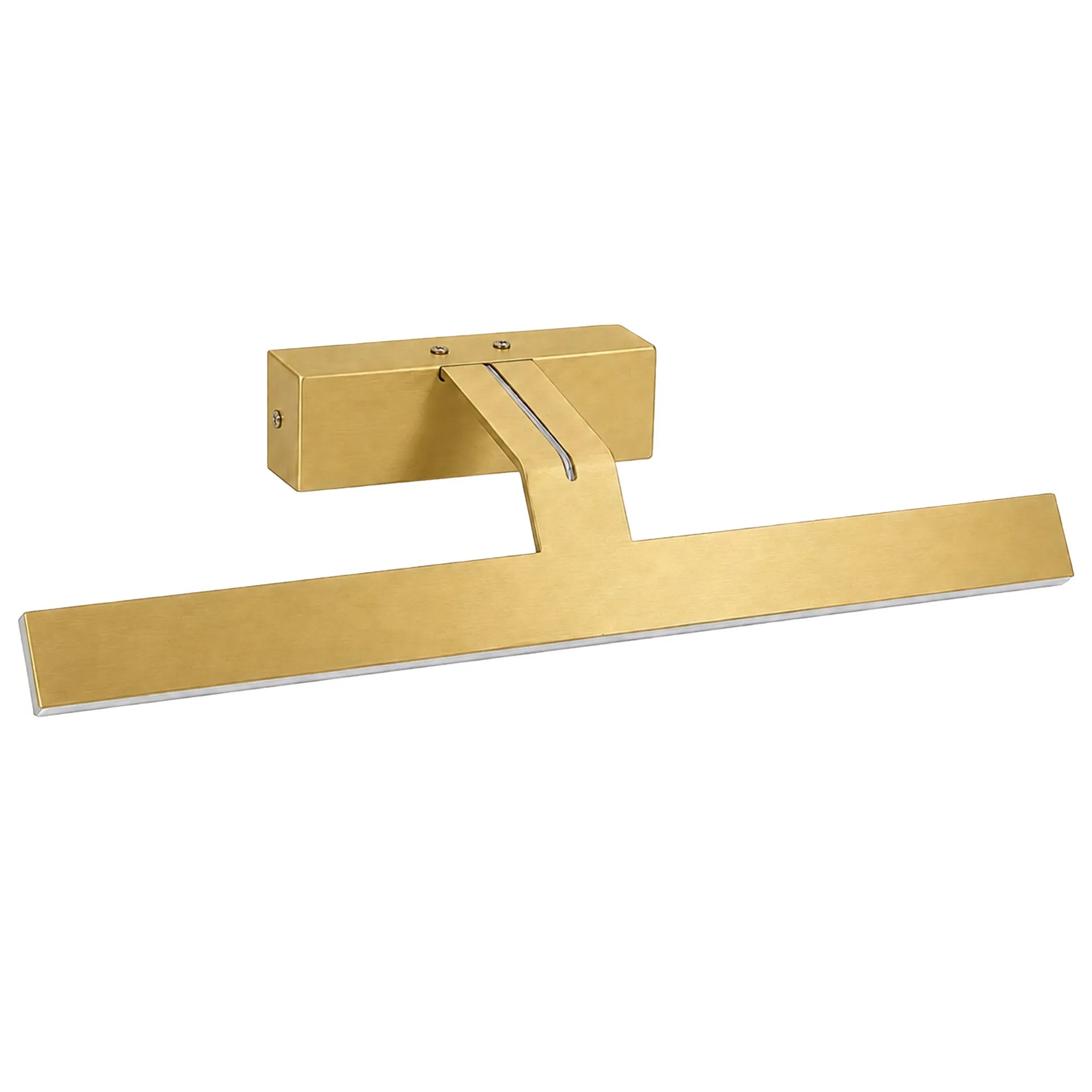TOOLIGHT vägglampa SWE007-1W 43cm LED Borstat guld 43x18x6,5cm