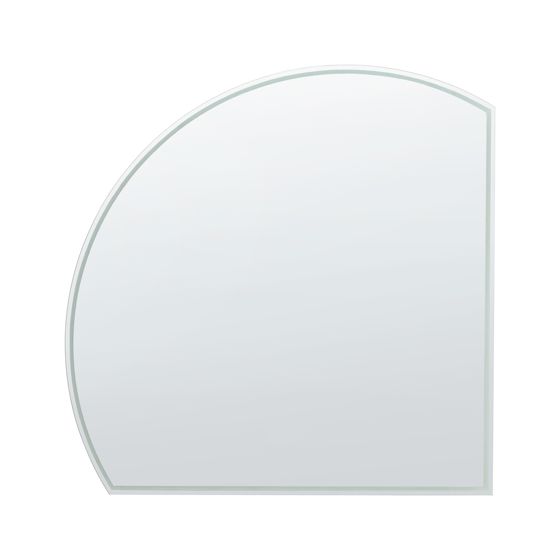 Badrumsspegel med LED OZENAY 100 cm 100 cm Silver