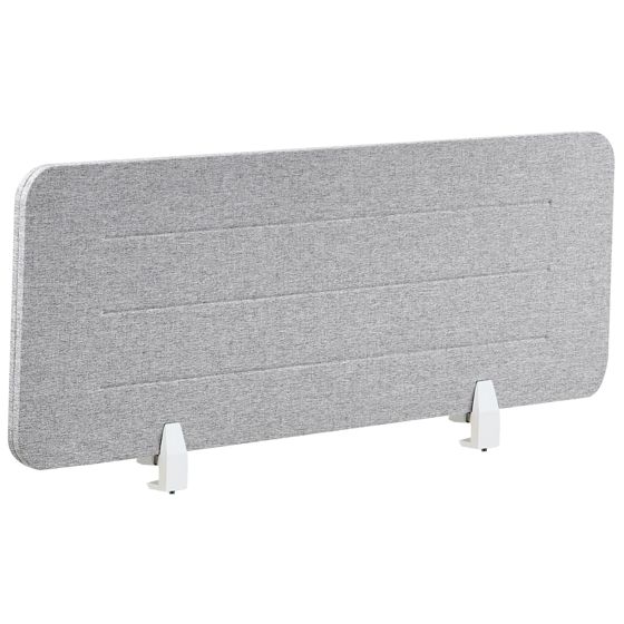 Skiljevägg för skrivbord ZIGGY 120 x 40 cm Ljusgrå