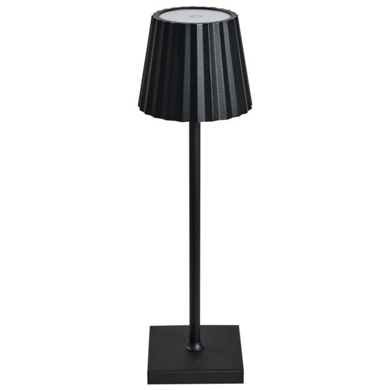 Bordslampa POMBEIRO Metall Svart
