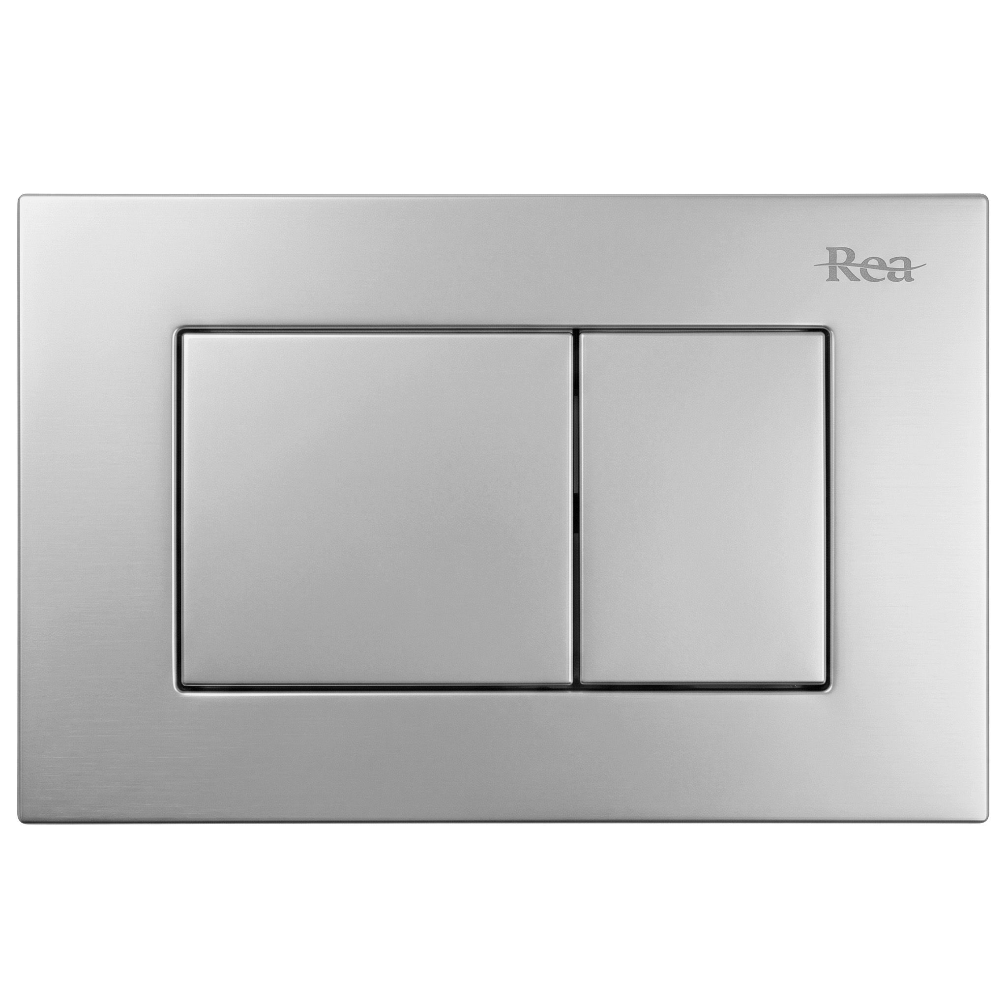 REA Spolknapp För Inbyggnadsfixtur J Satin, 4x24,5x16,5cm