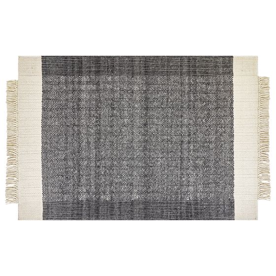 Matta ATLANTI Svart 160 x 230 cm Ull