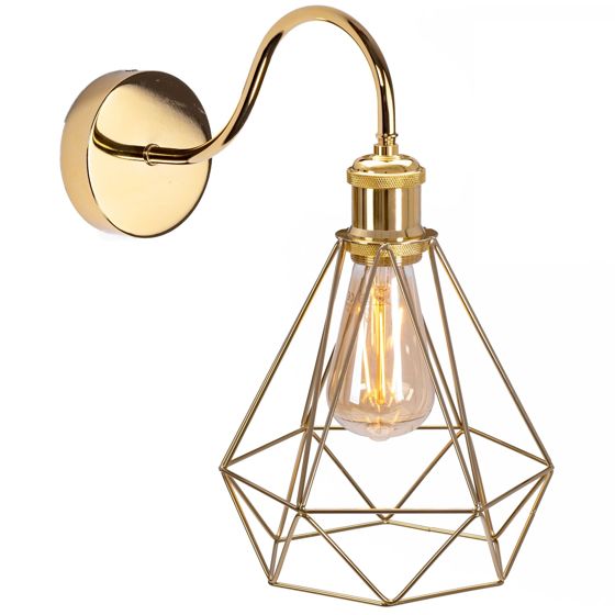 TOOLIGHT vägglampa 392229 Guld 20x28,5x20cm