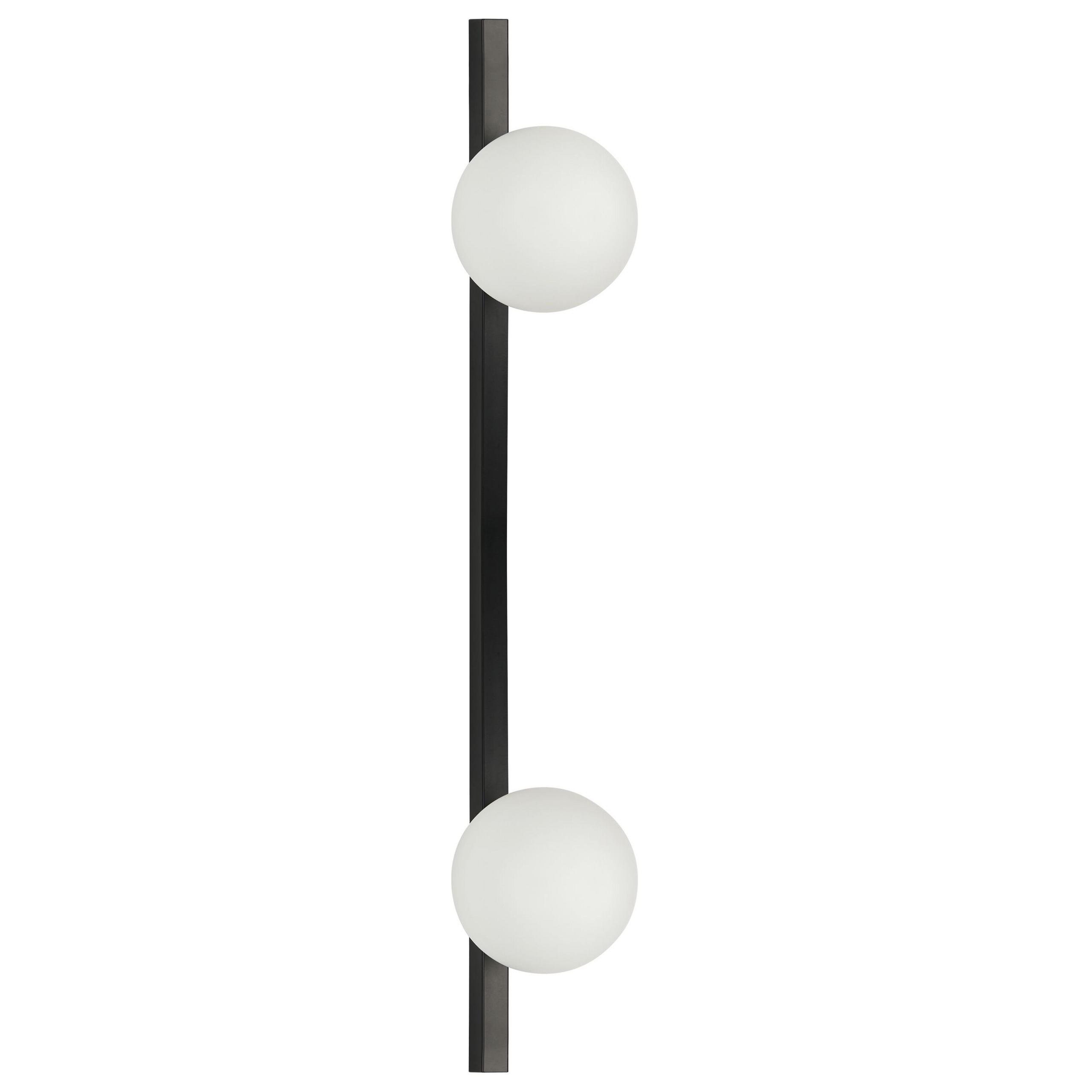 Vägglampa ISABELLA Metall Svart