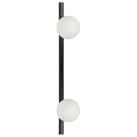 Vägglampa ISABELLA Metall Svart