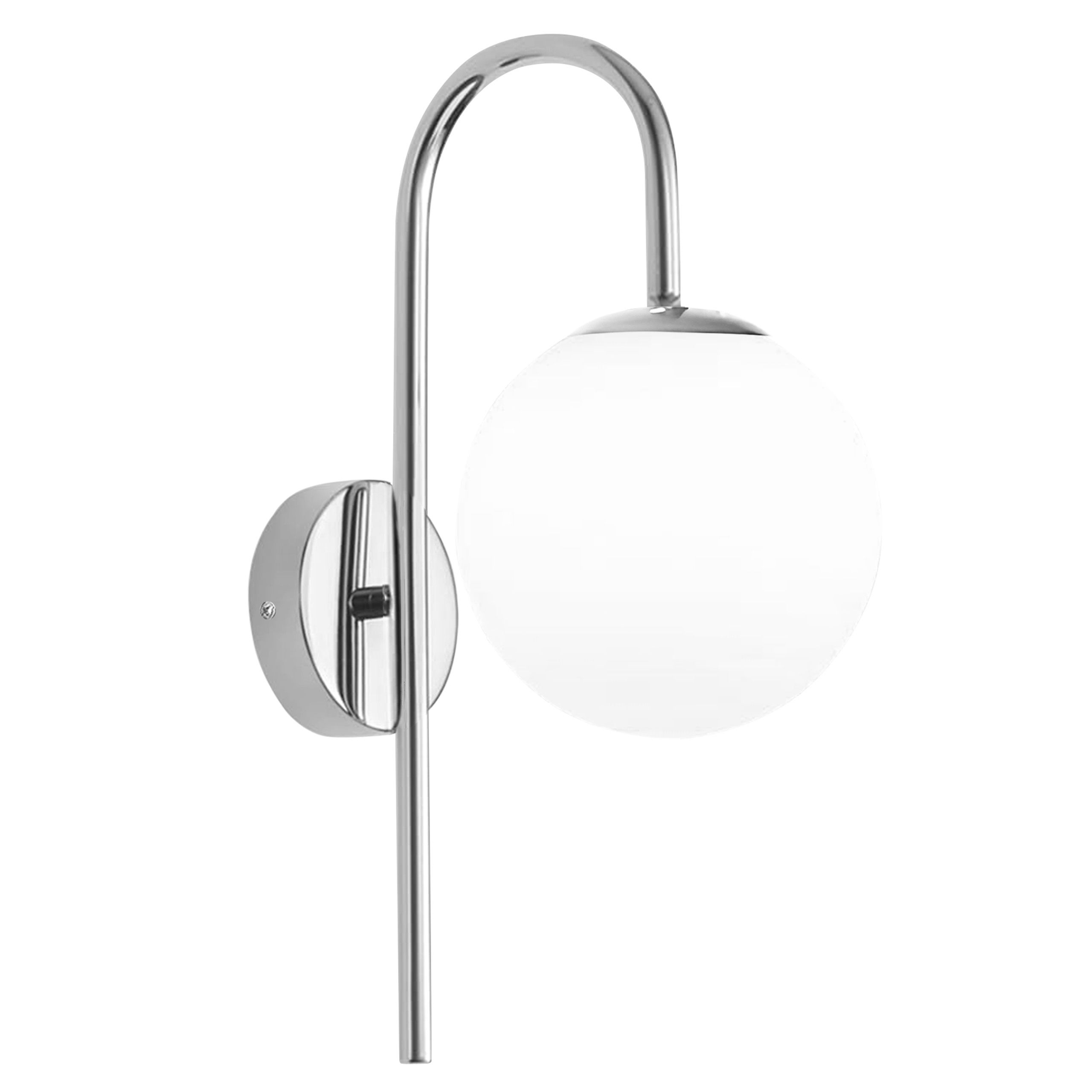 TOOLIGHT vägglampa G092-1W Krom/Vit 24,5x15x40cm