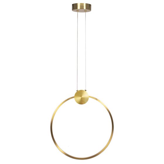 TOOLIGHT hängande taklampa LED APP1397-CP 40CM Borstat guld 40x2,7x43cm
