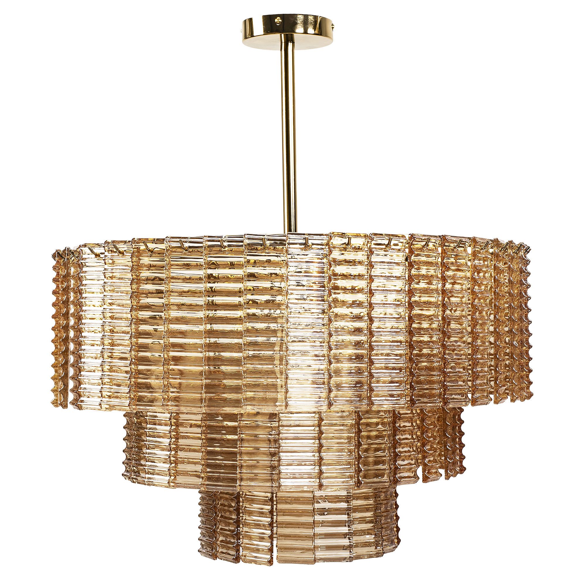 TOOLIGHT hängande taklampa APP1677-8CP Brons 62x62x67cm