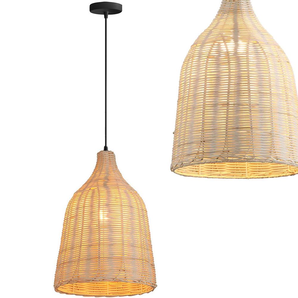 TOOLIGHT hängande taklampa APP1646-1CP BOHO Beige 29x29x40cm