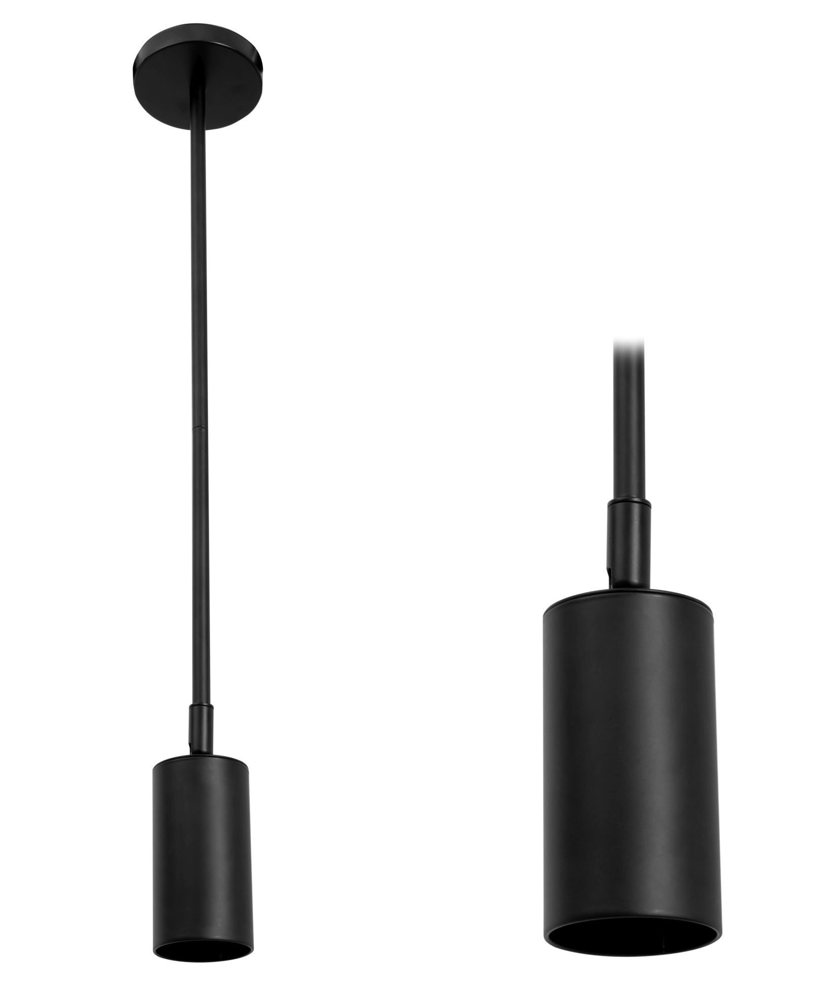 TOOLIGHT hängande taklampa APP609-1C Svart 25x15x50cm