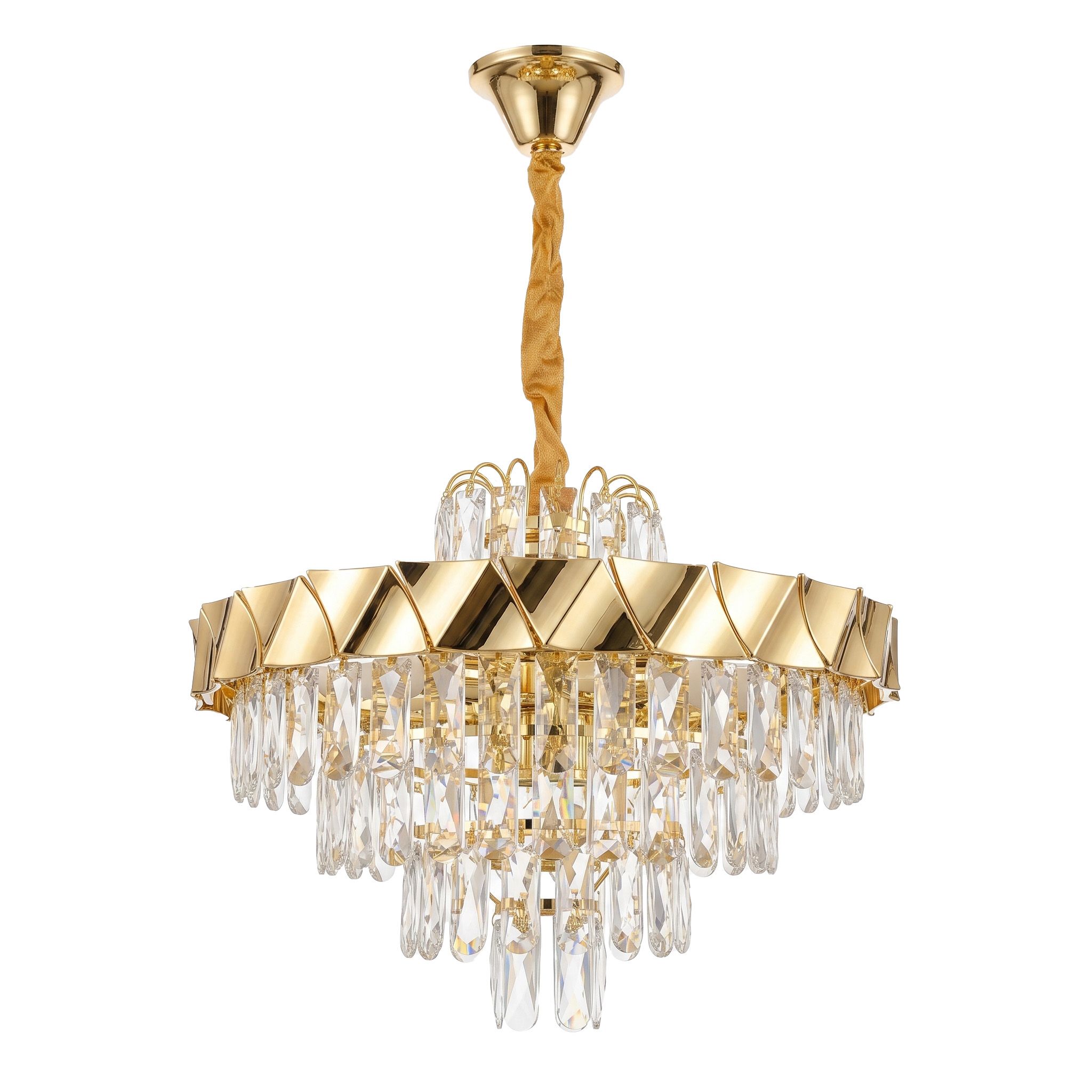 TOOLIGHT hängande taklampa SWE076-CP 50cm Guld 87x49x34,5cm