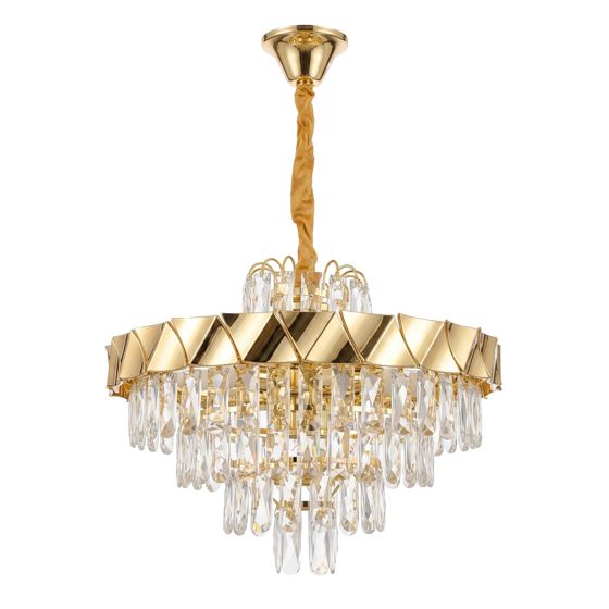 TOOLIGHT hängande taklampa SWE076-CP 50cm Guld 87x49x34,5cm