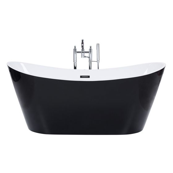 Fristående badkar ANTIGUA 1500 x 750 mm Svart