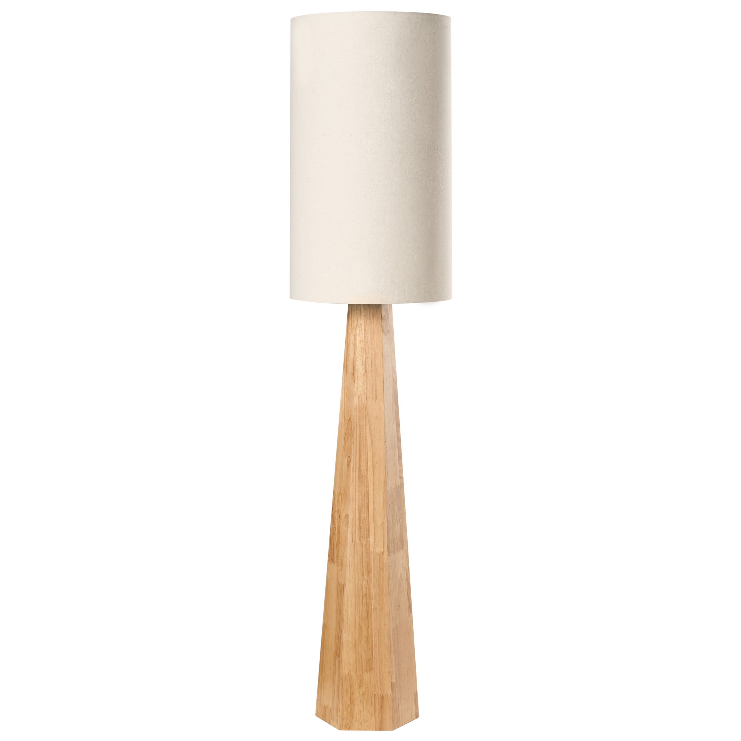 Golvlampa ILALA Trä Naturlig