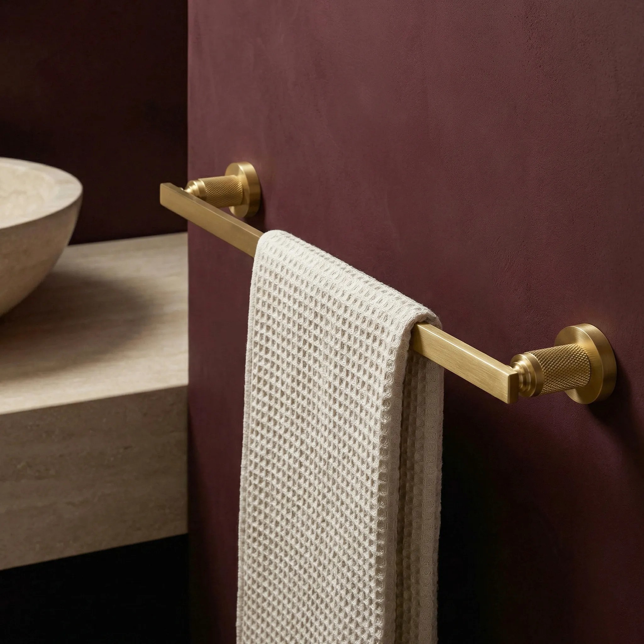 REA Badrumskrok 81301 Virro Borstat Guld, 6,5x60x4,2cm
