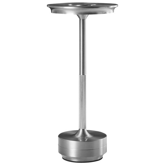 Trådlös LED-bordslampa MAGO med dimmer Metall Silver