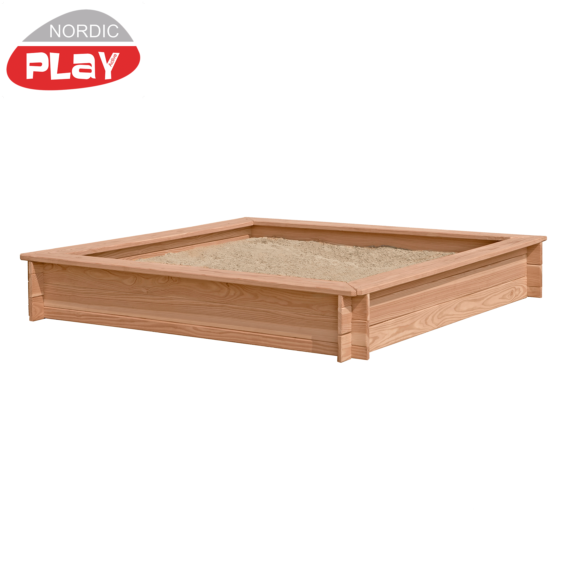 Sandlåda lärk 150 x 150 cm NORDIC PLAY
