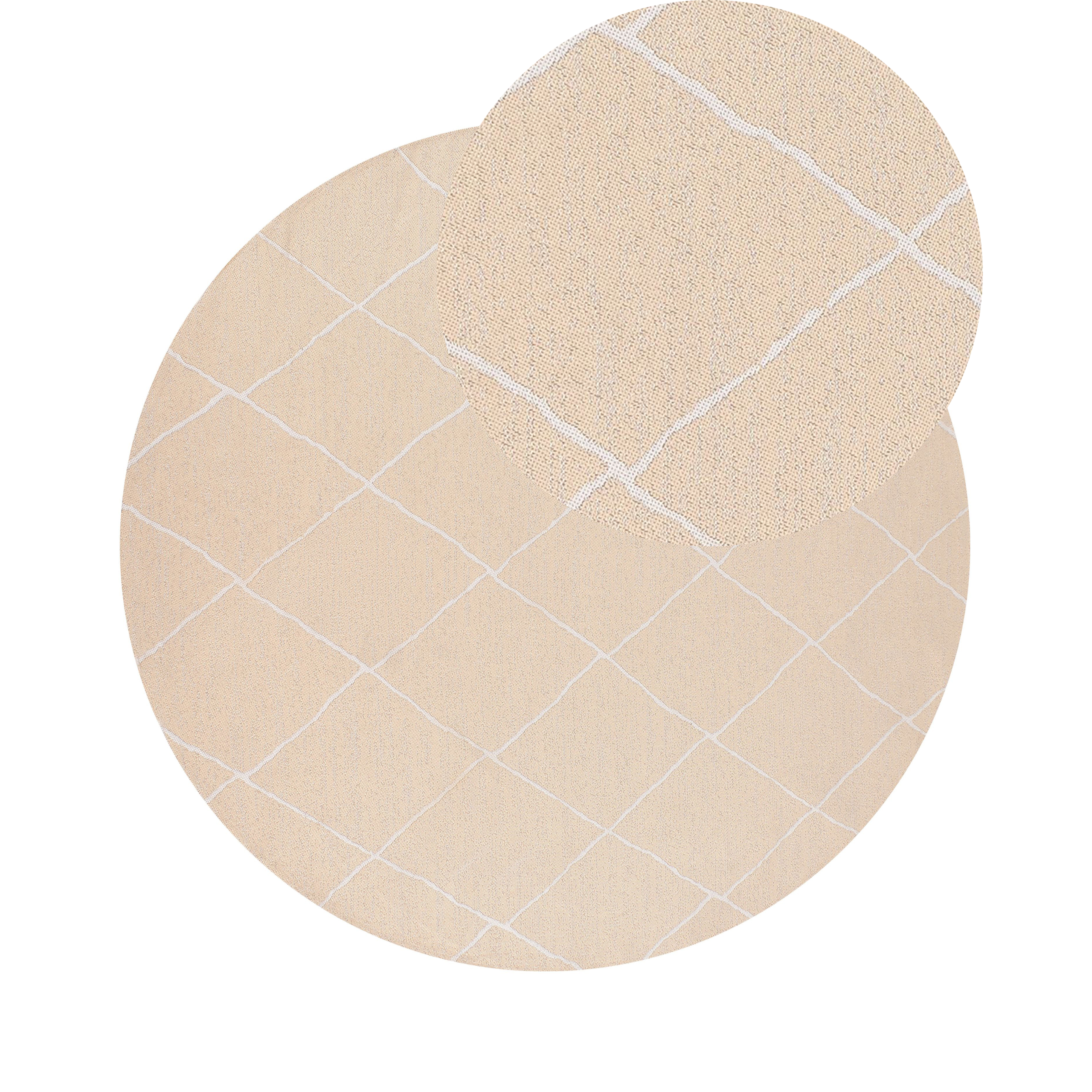 Utomhusmatta GWALIOR Beige ø 160 cm