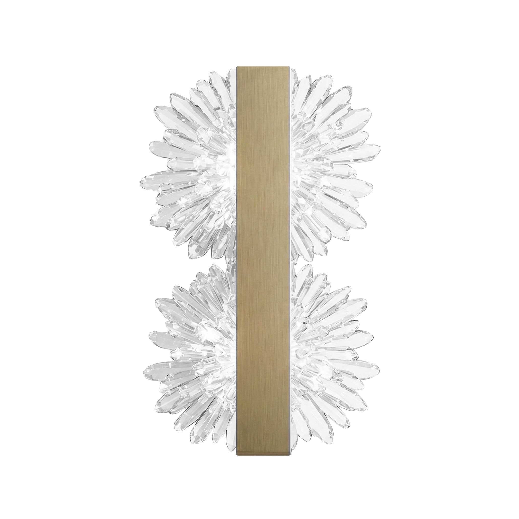 TOOLIGHT vägglampa G147-2W GOLD LED Guld 13,5x13,5x1cm