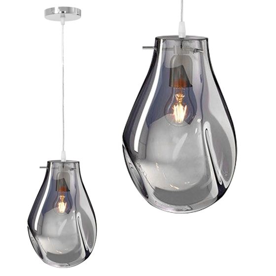 TOOLIGHT hängande taklampa APP329-1CP Grå 29x20,5x29cm