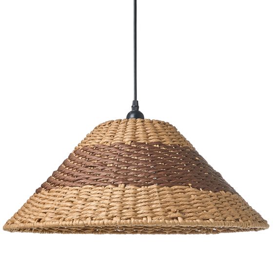 Pendellampa BANCAL Pappersrep Naturlig