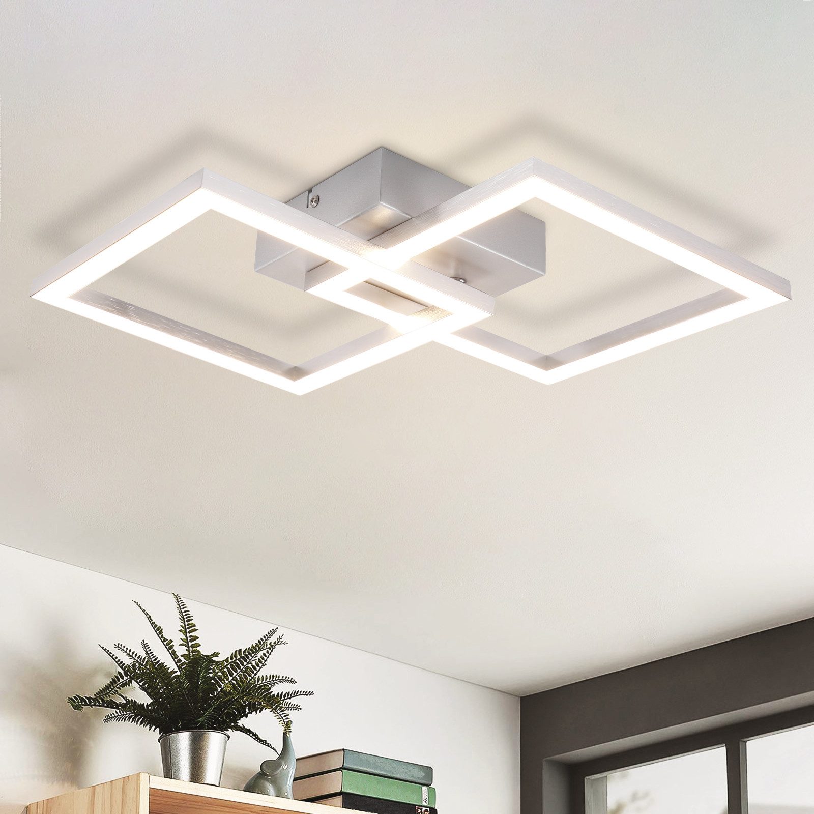 NETTLIFE LED - taklampa, vardagsrum Taklampa - modern, design Kökslampa, 24w, 3000k, vardagsrumslampa