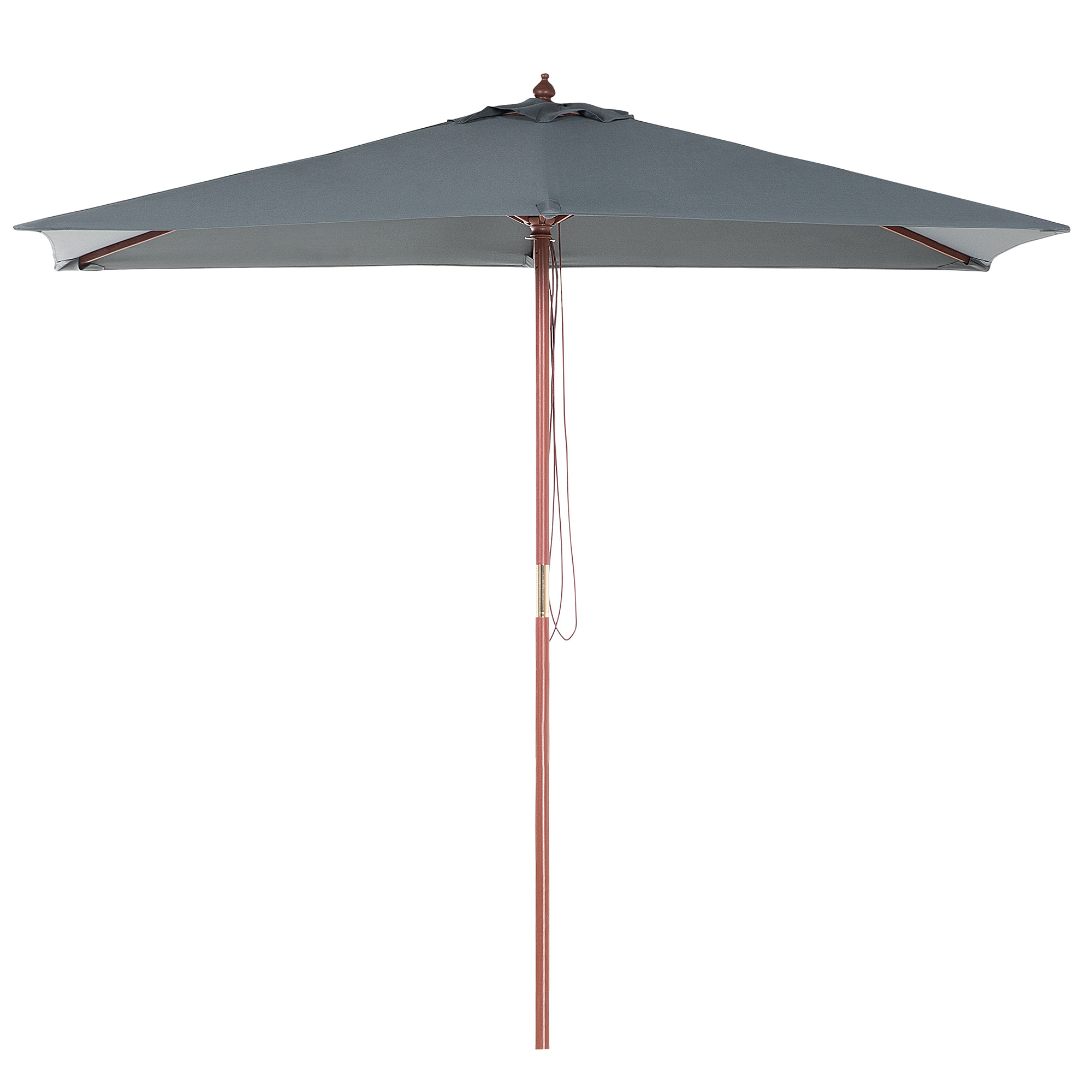 Parasoll 195 cm FLAMENCO Mörkgrå