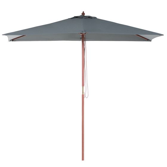 Parasoll 195 cm FLAMENCO Mörkgrå