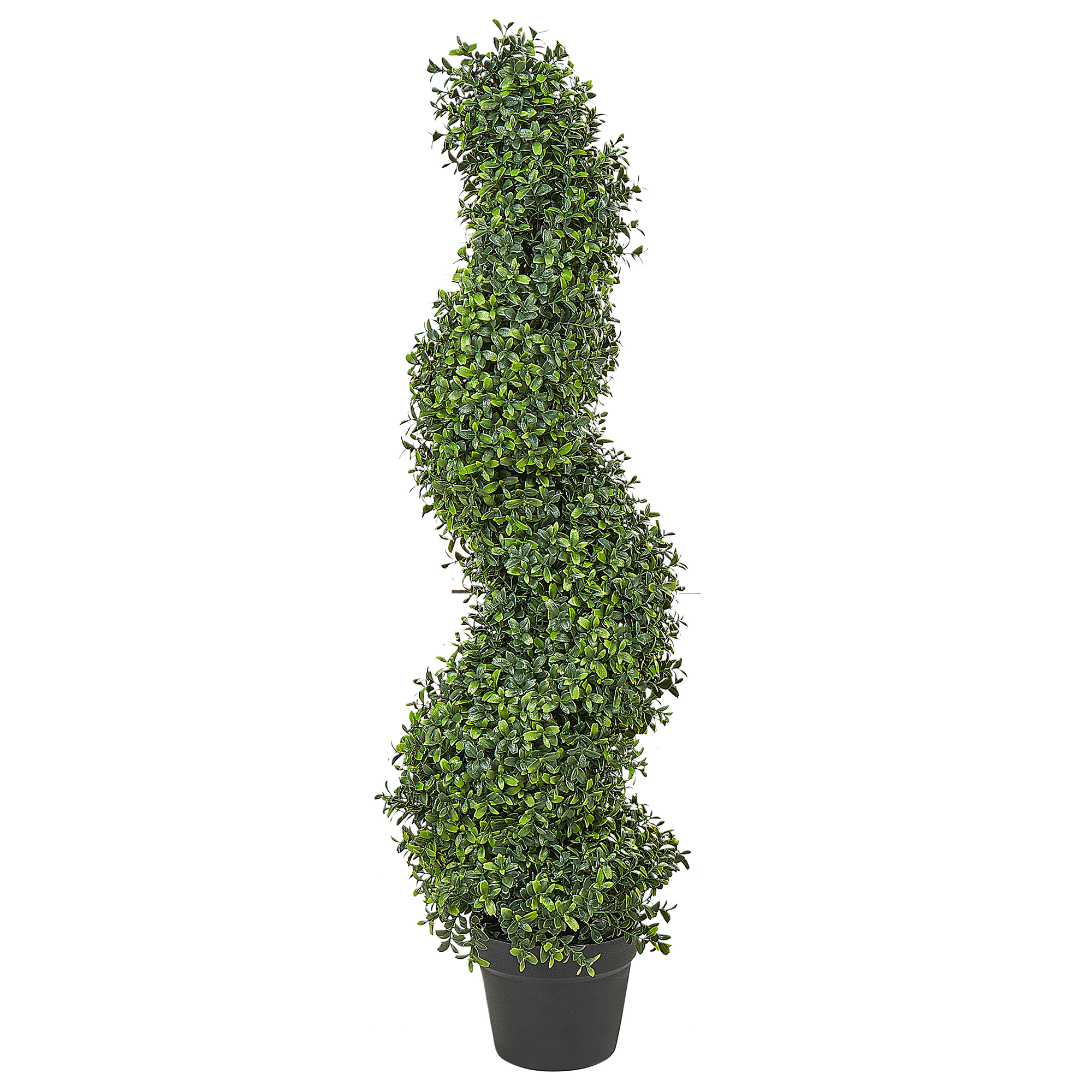 Konstgjord växt BUXUS SPIRAL TREE 98 cm Grön
