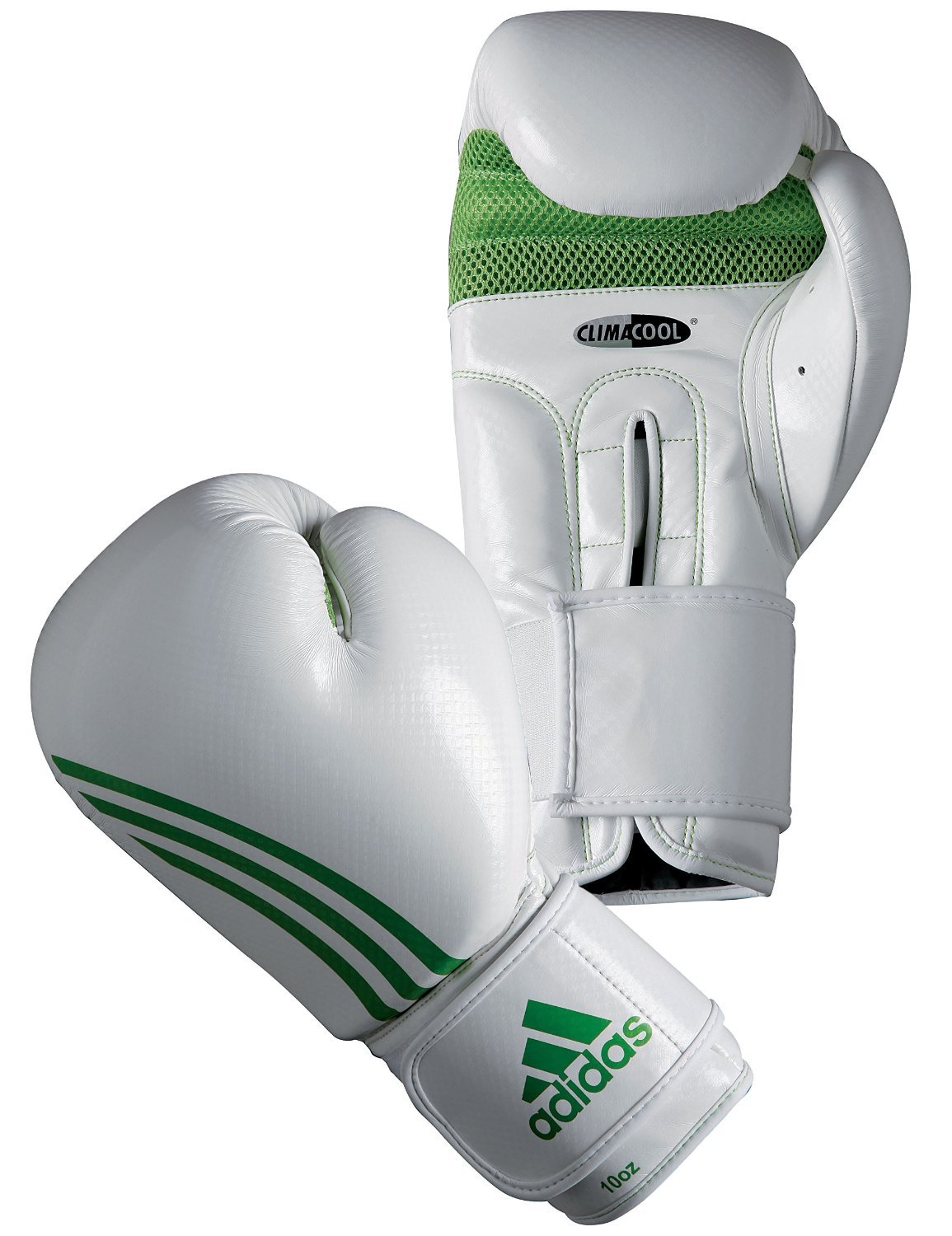 Adidas Box-Fit Boxningshandskar, vit/grön