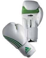 Adidas Box-Fit Boxningshandskar, vit/grön