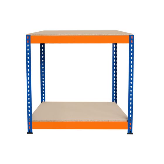 S-Rax skrivbord i 2 nivåer - 90 cm x 45 cm x 90 cm