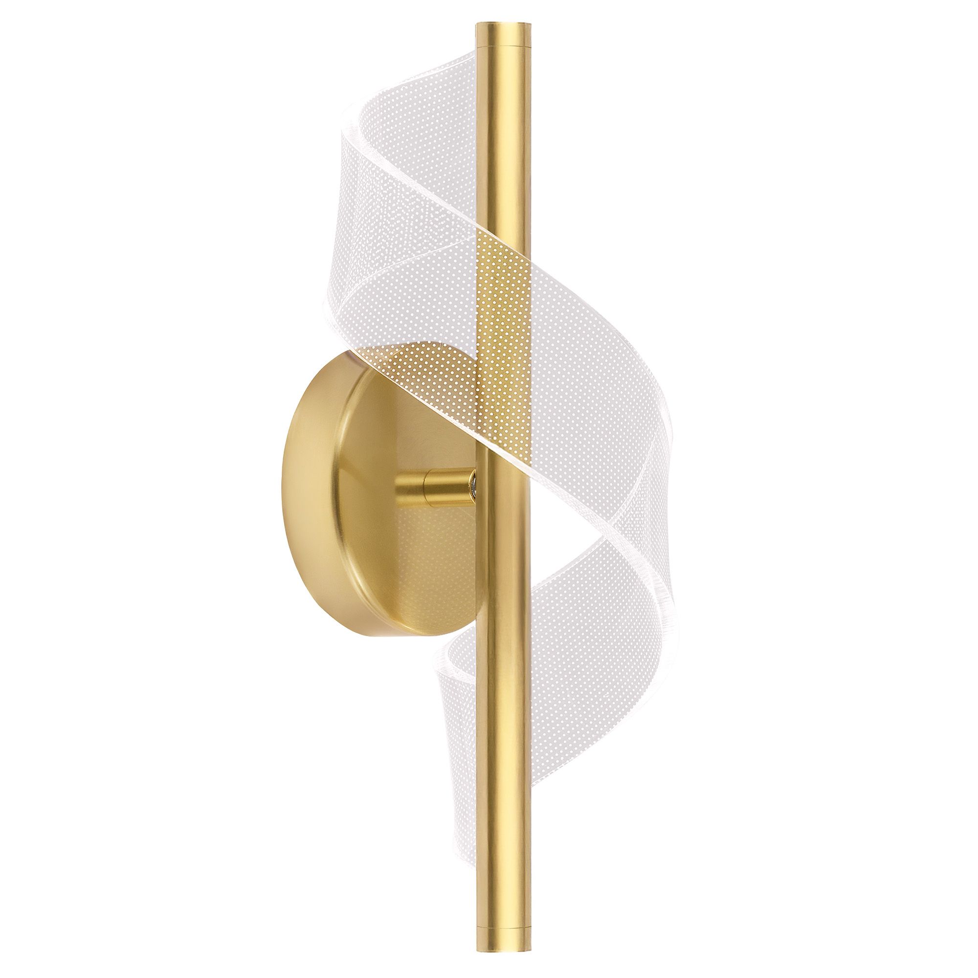 TOOLIGHT vägglampa LED G032-W Guld 30x18x30cm