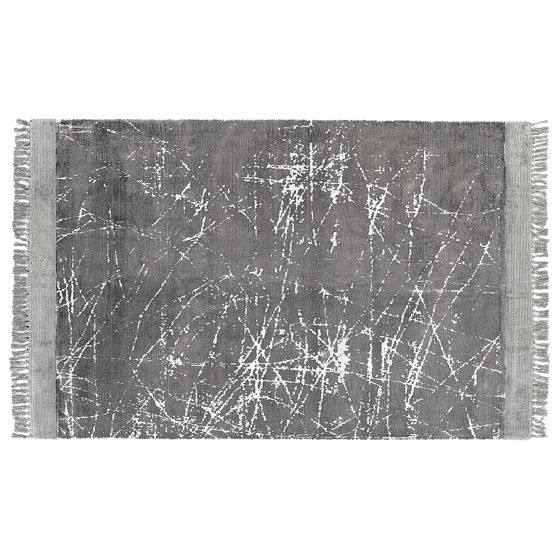 Matta HANLI Grå 140 x 200 cm Viskos