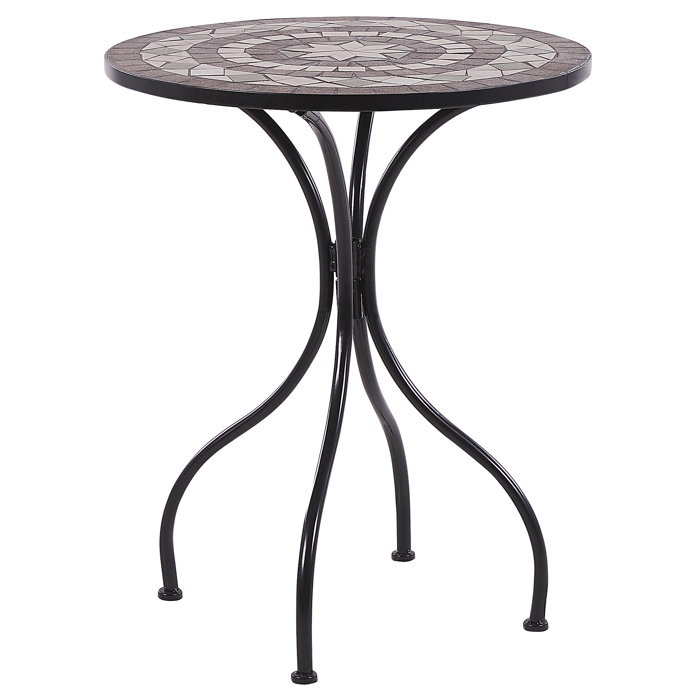 Bistrobord CARIATI 60 cm 60 cm Svart