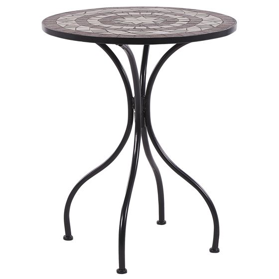 Bistrobord CARIATI 60 cm 60 cm Svart