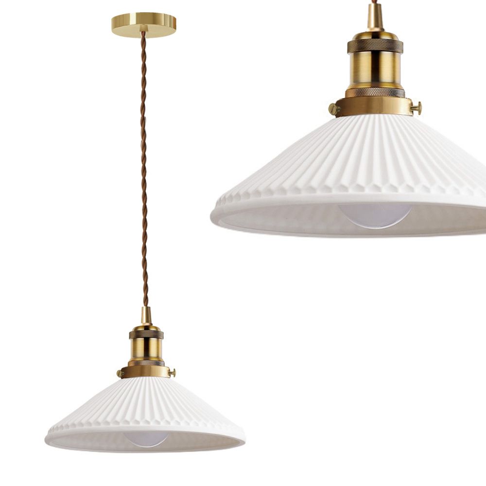 TOOLIGHT hängande taklampa APP1172-1CP Vit 23x23x9cm